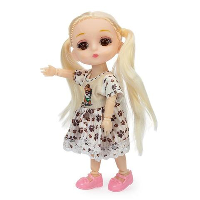 Кукла классическая 22см с аксесс., пакет 3396-39