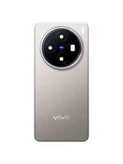 Задняя крышка для Vivo X200 серая (Gray) со стеклом камеры