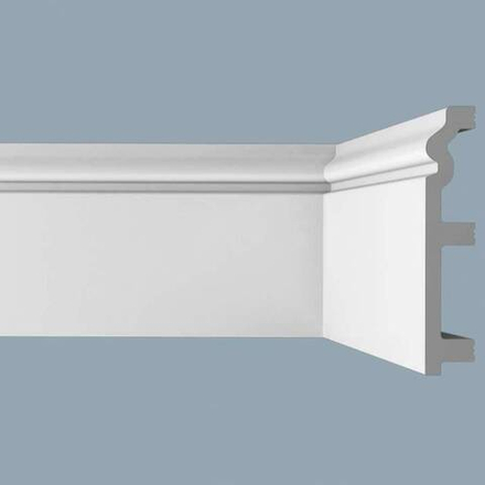 Плинтус дюрополимер Royce (2000x120x22) XPS RP 5