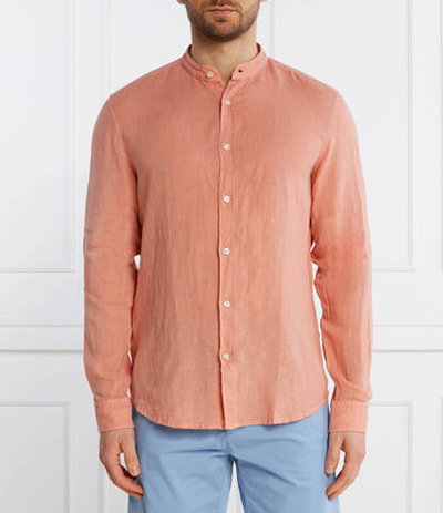 Льняная рубашка Race BOSS ORANGE - лососевый(50489339)