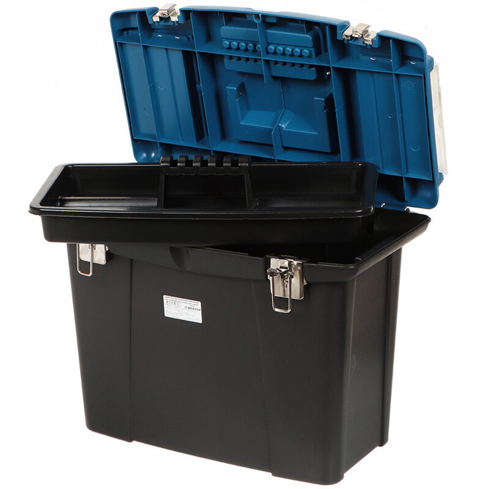 Ящик для инструм, 19 '', 48х36 см, пластик, Bartex, мет.замок, 27802206, шт