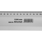 Линейка-уровень, 1200 мм, металлическая, пластмассовая ручка 2 глазка Matrix