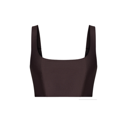 Кроп топ из шелка