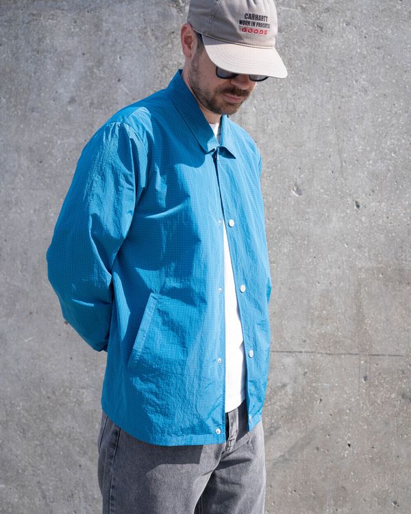 Куртка Тренерская RipStop голубая - фото 4