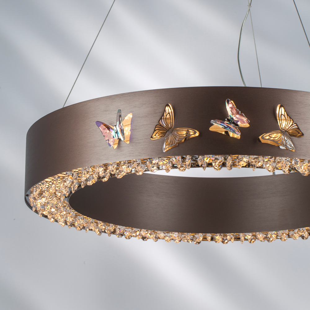 701161 Люстра FARAONE 66W LED 4692LM БРОНЗА 3000K