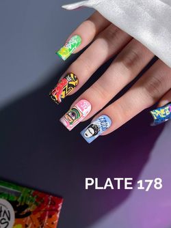 Swanky Stamping Пластина для стемпинга 1783