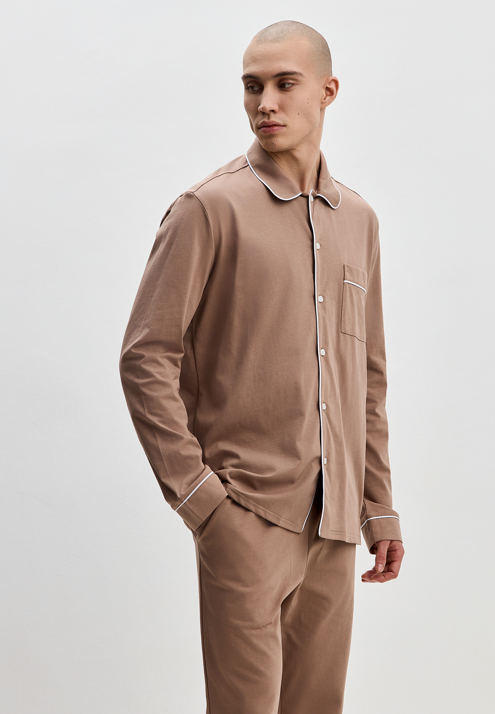 Пижама мужская Ihomewear Classic Men Beige