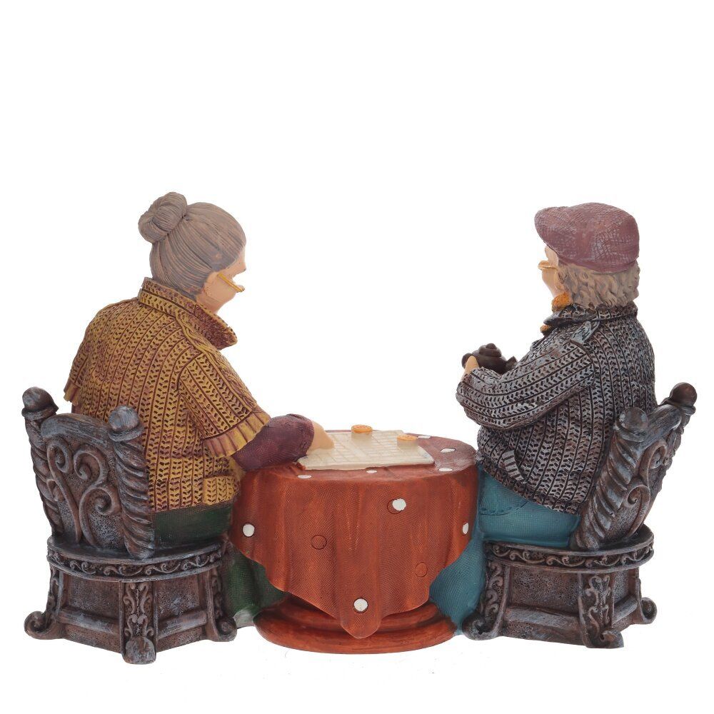 GAEM Фигурка декоративная "Бабушка с дедушкой", L21 W9 H15 см, 2в.