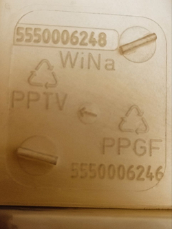 S1WTF3002A кт14 Задний полубак для стиральной машины Bosch Siemens 238352 б/у