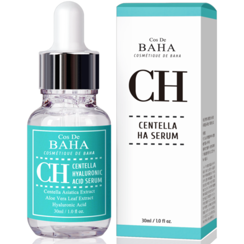 Cos De BAHA Сыворотка восстанавливающая с центеллой азиатской - Centela HA serum (CH), 30мл, шт