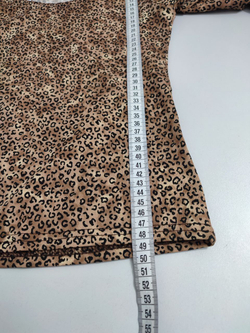 Лонг с анималистичным принтом 40-42 размер