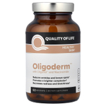 Quality of Life, Oligoderm™ с Oligonol™ и никотинамидом, 60 растительных капсул