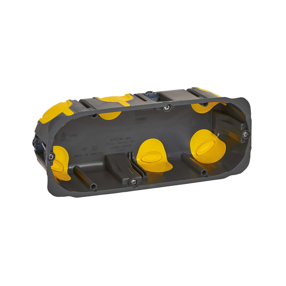 Коробка Eco Batibox Bticino PB506NN для гипсокартона 6/7М