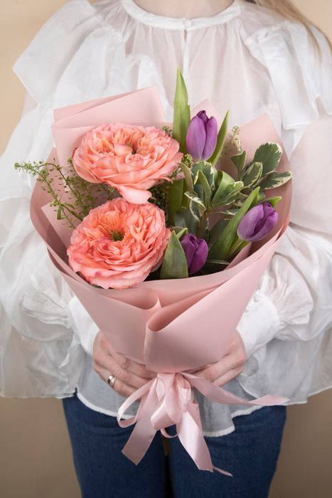 Букет "Цветочный поцелуй"