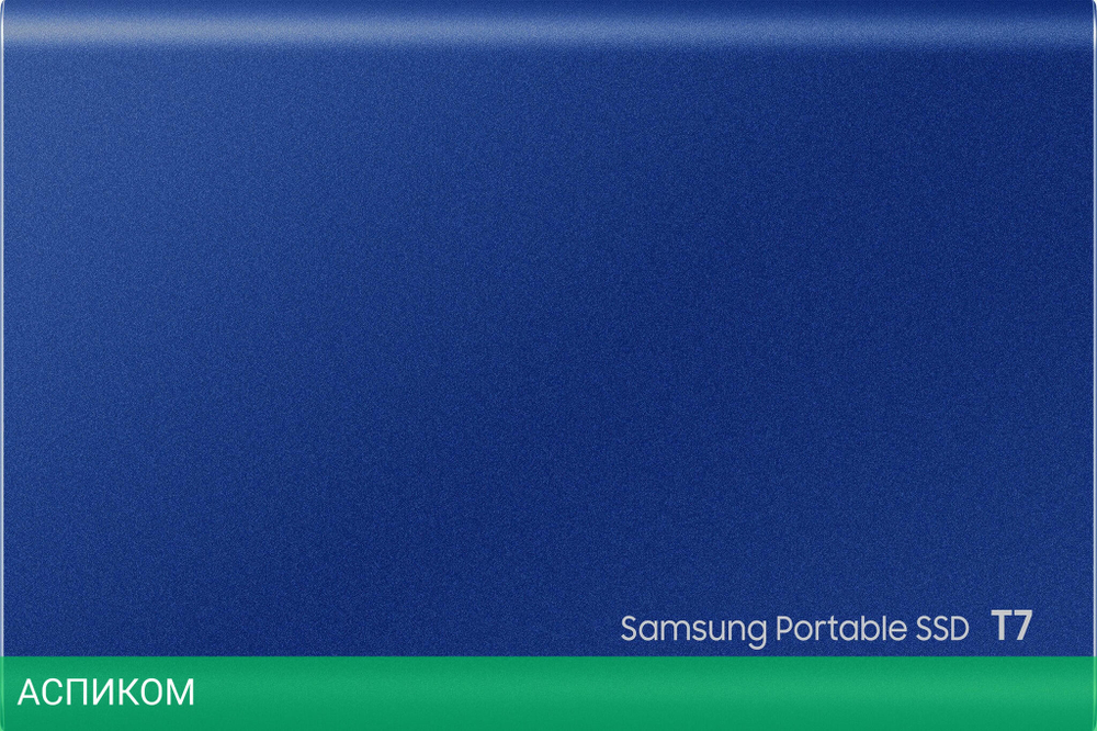 Внешний накопитель Samsung T7 Touch 1TB синий (MU-PC1T0H/WW)