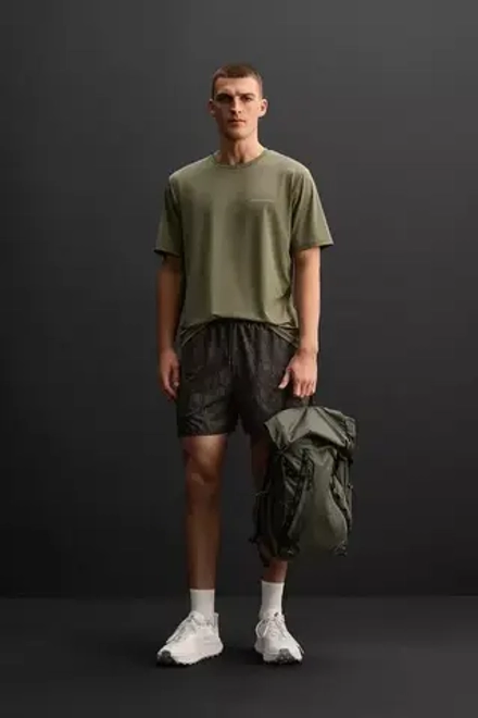 ZARA СПОРТИВНАЯ ФУТБОЛКА ИЗ РЕЛЬЕФНОЙ ТКАНИ, СВЕТЛО-ЗЕЛЕНЫЙ