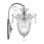 790614 Бра SCHON 1x60W E14 Серебро