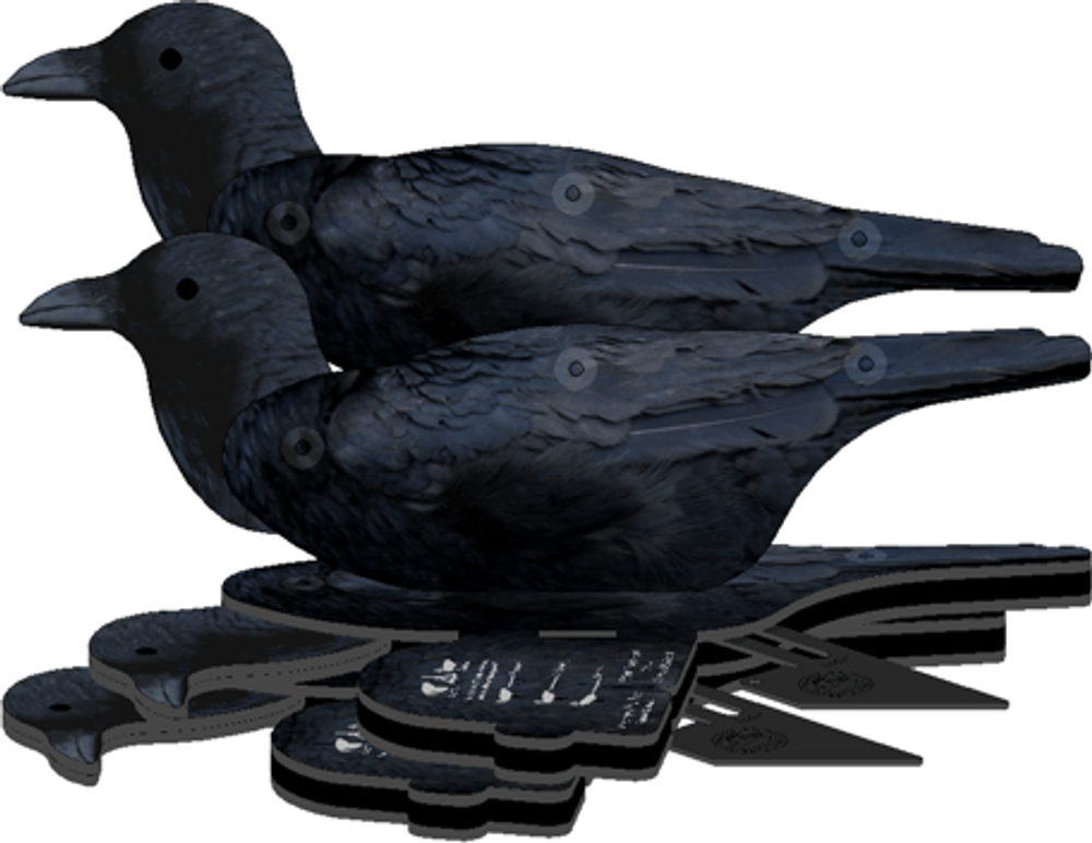 Чучело ворона Ворон NRA FUD Crowes