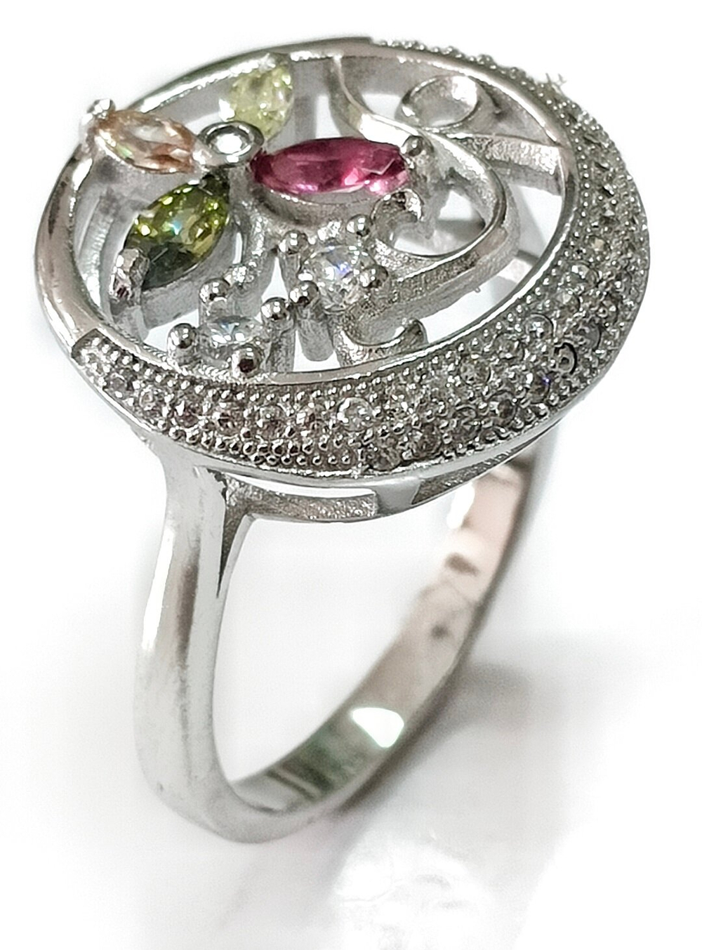 "Эстерелла" - ювелирное кольцо из серебра