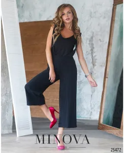 Брюки 1111-черный-полоска Minova