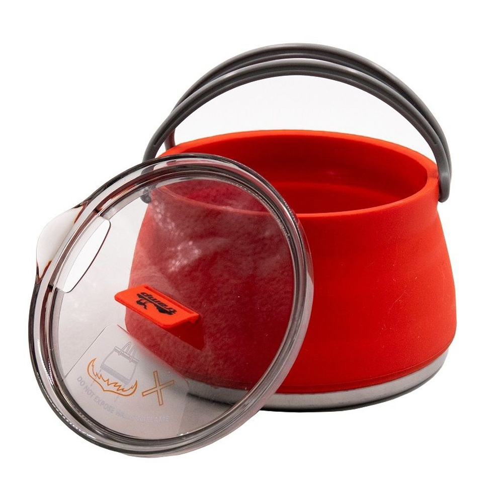 Tramp Чайник складной силиконовый 1 л, TRC-125, терракотовый