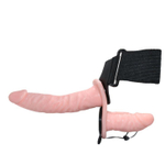 Женский страпон Baile Ultra Passionate Harness, вибрация, 18 см