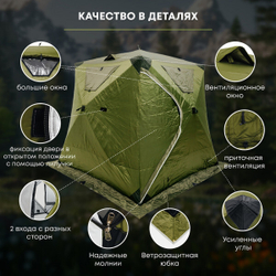 Всесезонная палатка FOREST-220