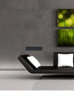 Розетка 1-м СП AtlasDesign 16А IP20 с заземл. механизм карбон SE ATN001043 5шт