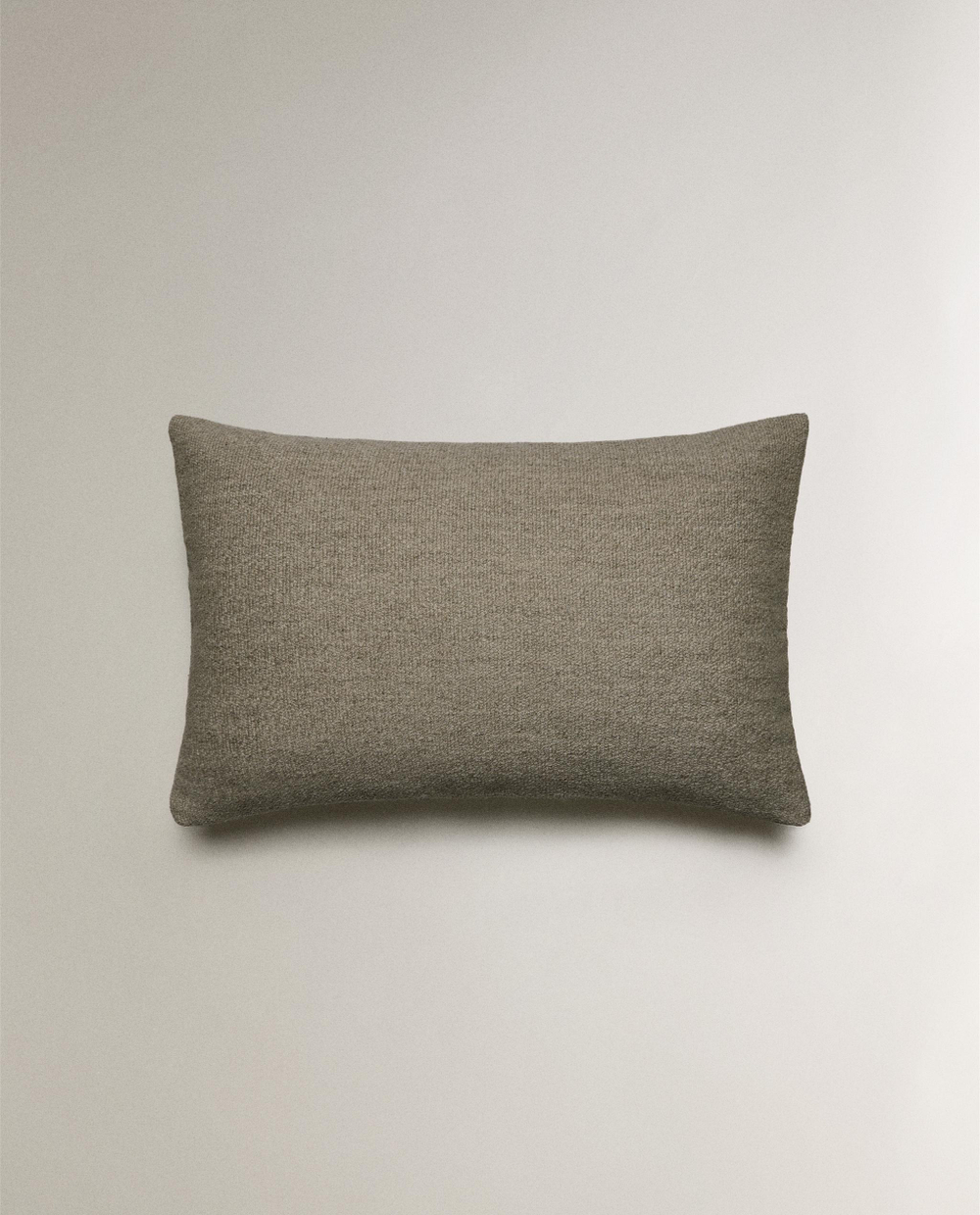 Zara Home наволочка декоративная из шерсти, серый, 40x60 см