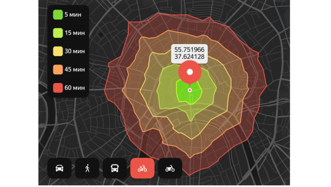 Яндекс анонсировал API для построения зон доставки