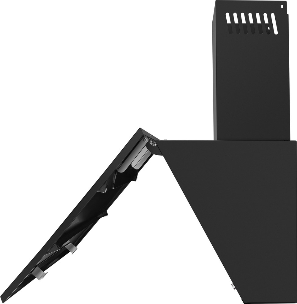 Каминная вытяжка Maunfeld BRIDGE 60 black glass black