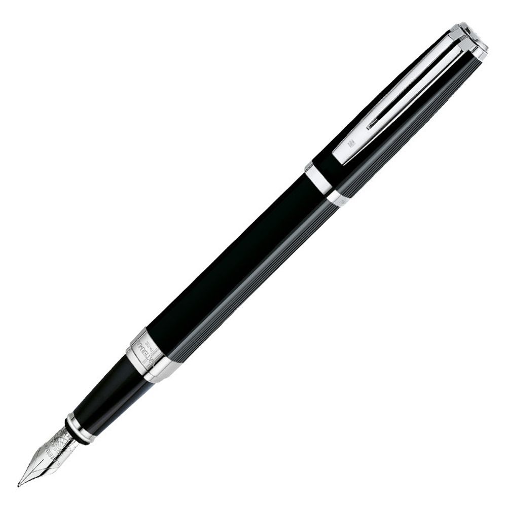 Waterman Exception Night&Day Black ST перо золото 18Ct M (S0636840)