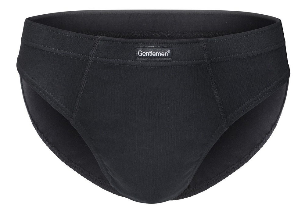 Комплект из 2 трусов-слипов Gentlemen в классических цветах (Размер: XXL) (Цвет: черный с белым)