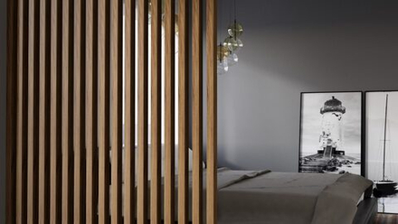 Брус интерьерный, Дуб Крафт Табачный, 40*60