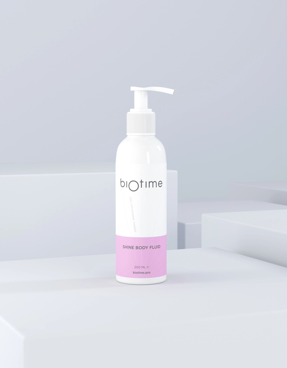 SHINE BODY FLUID BIOTIME - Флюид для тела сияющий (Биотайм), 200 мл