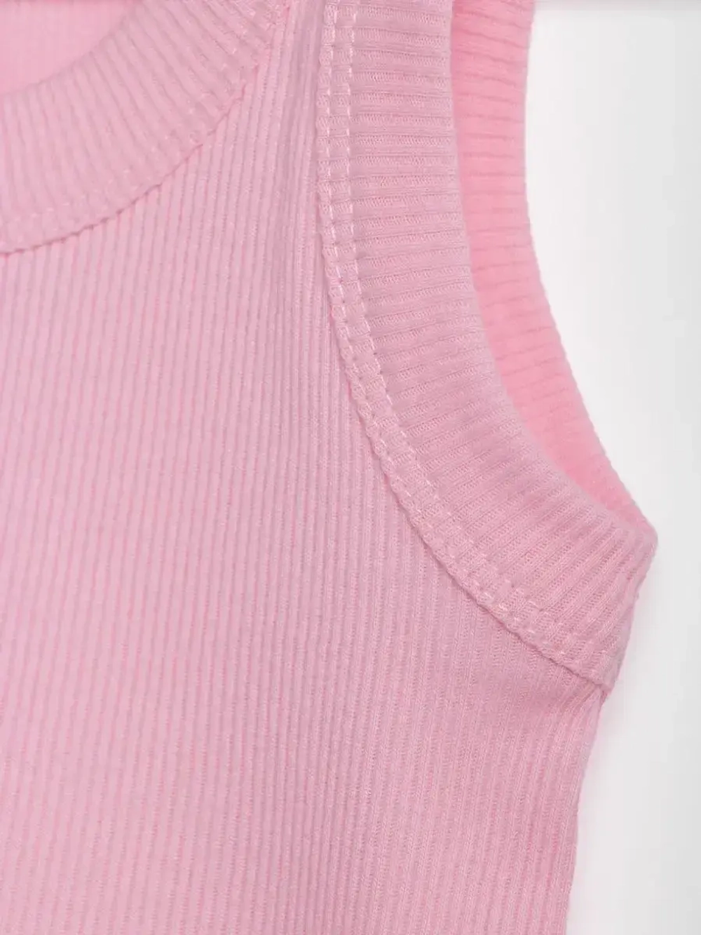 Розовая майка детская в сад