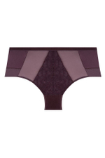 Трусики-слипы Daisy с завышенной линией талии (Размер: S) (Цвет: сливовый)