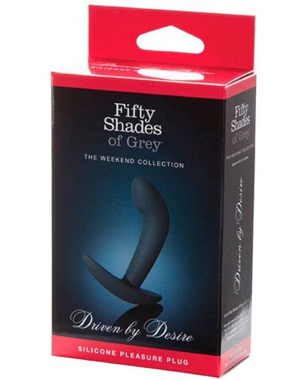 Анальная пробка Driven by Desire Silicone Butt Plug - 9 см.