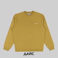  Толстовка мужская Carhartt WIP Script Embroidery Sweatshirt артикул:I033657_agate - купить в магазине Дайс