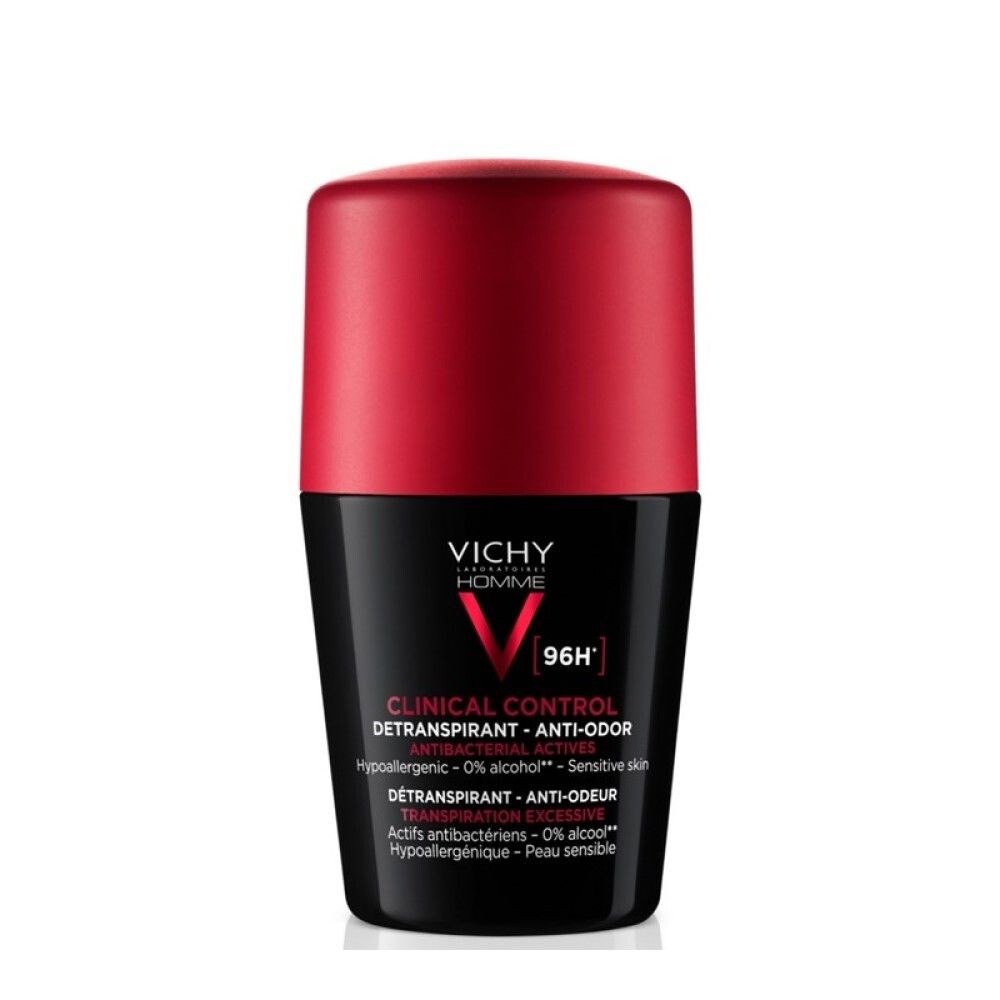 Vichy Homme Deodorant Дезодорант-антиперспирант Clinical Control 96ч, 50 мл