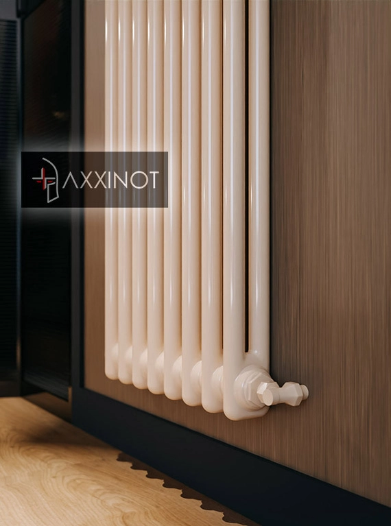 Axxinot Sentir 2180 - двухтрубный трубчатый радиатор высотой 1800 мм, боковое подключение