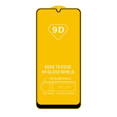 Защитное стекло 9H полный клей Full Glue для Samsung Galaxy A32 4G (A325) (Черная рамка)