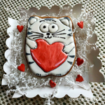 Кот с сердцем №16