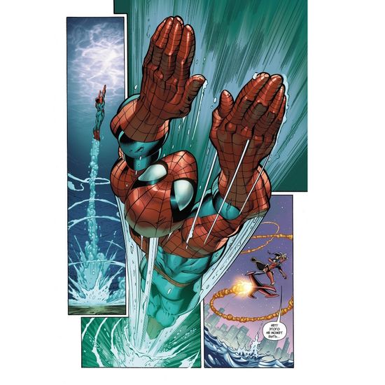 Комикс Удивительный Человек-Паук: За гранью 4 том