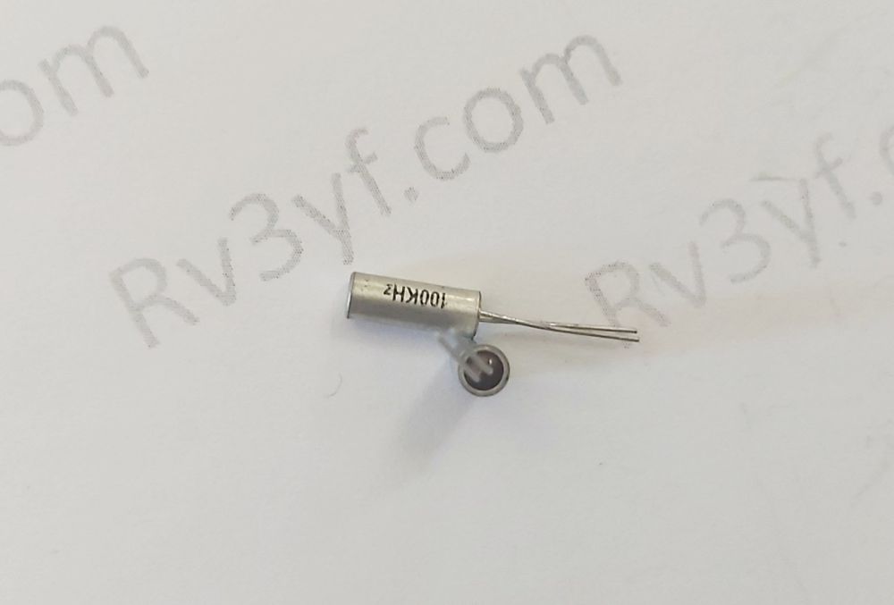 Кварц 100 кГц  3х8 мм, РК308, 12,5 пФ