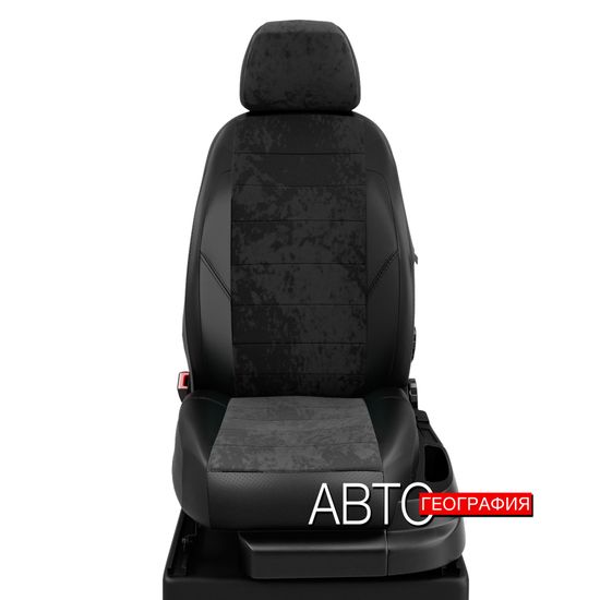 Чехлы на сиденья Nissan Tiida II [C13] (2015-2018) хэтчбек из алькантары