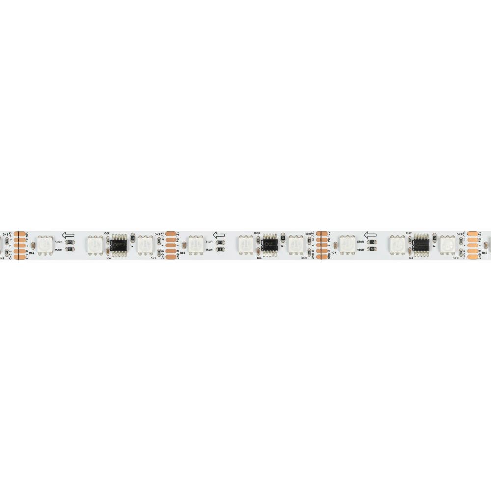 Светодиодная лента DMX-B60-10mm 12V RGB-PX3 (14 W/m, IP20, 5m) (Arlight, -) 039174(1)