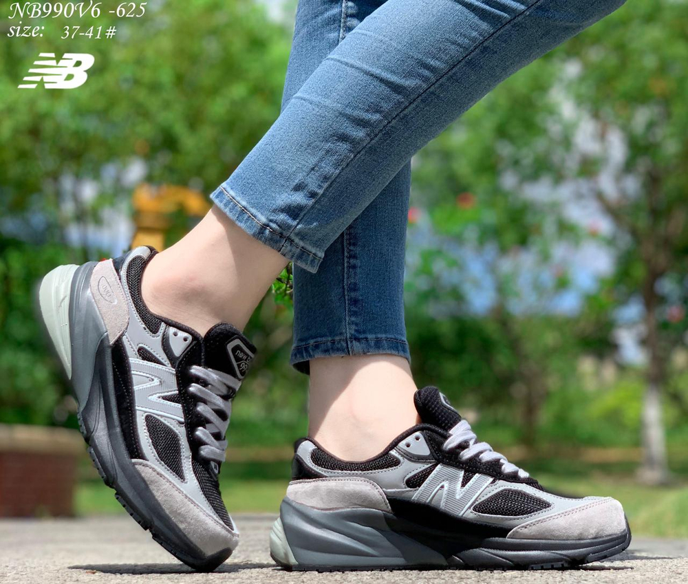 Кроссовки по 8 пар (36-41)р. / NB990V6-625