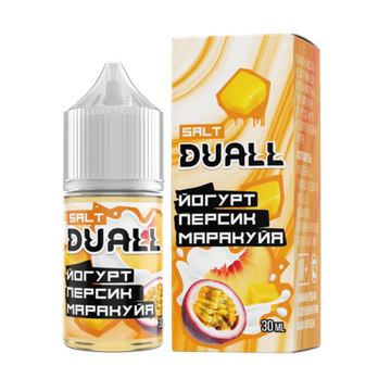 Жидкость (М) Duall Zero (28 мл, 0 мг) Йогурт Персик Маракуйя