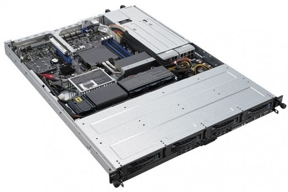 Сервер ASUS RS300-E10-RS4 черный